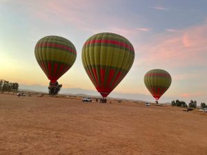 Hot Air Balloon In Marrakech